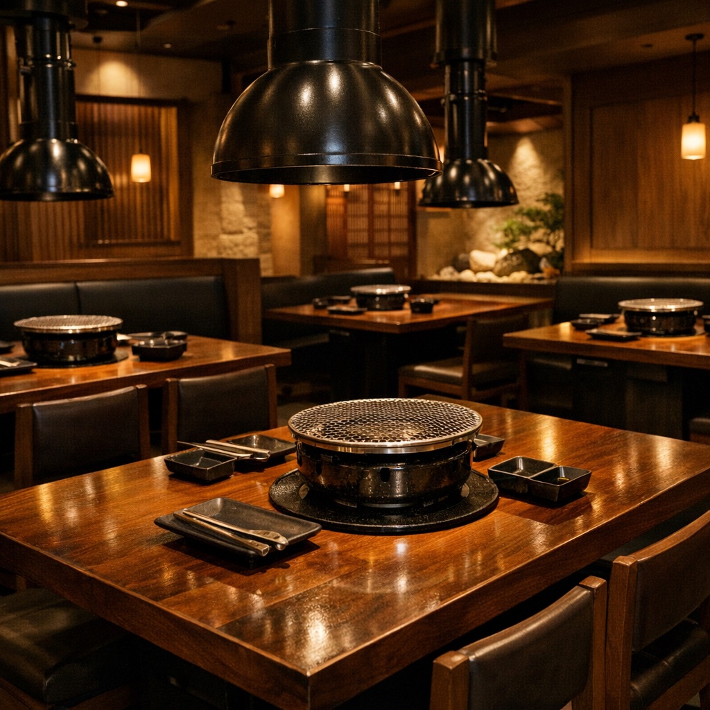 焼肉店の店内写真（ご提案用イメージ・01）