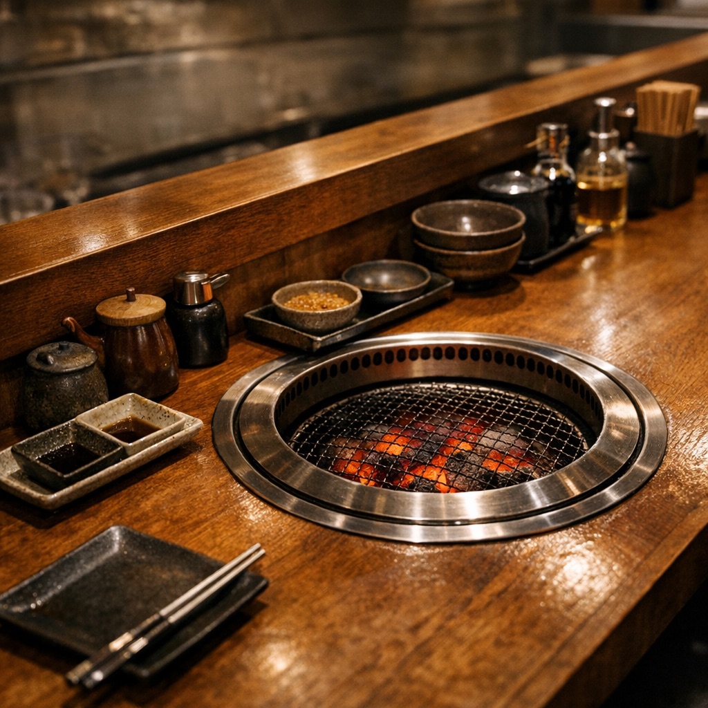 焼肉店の店内写真（ご提案用イメージ・02）